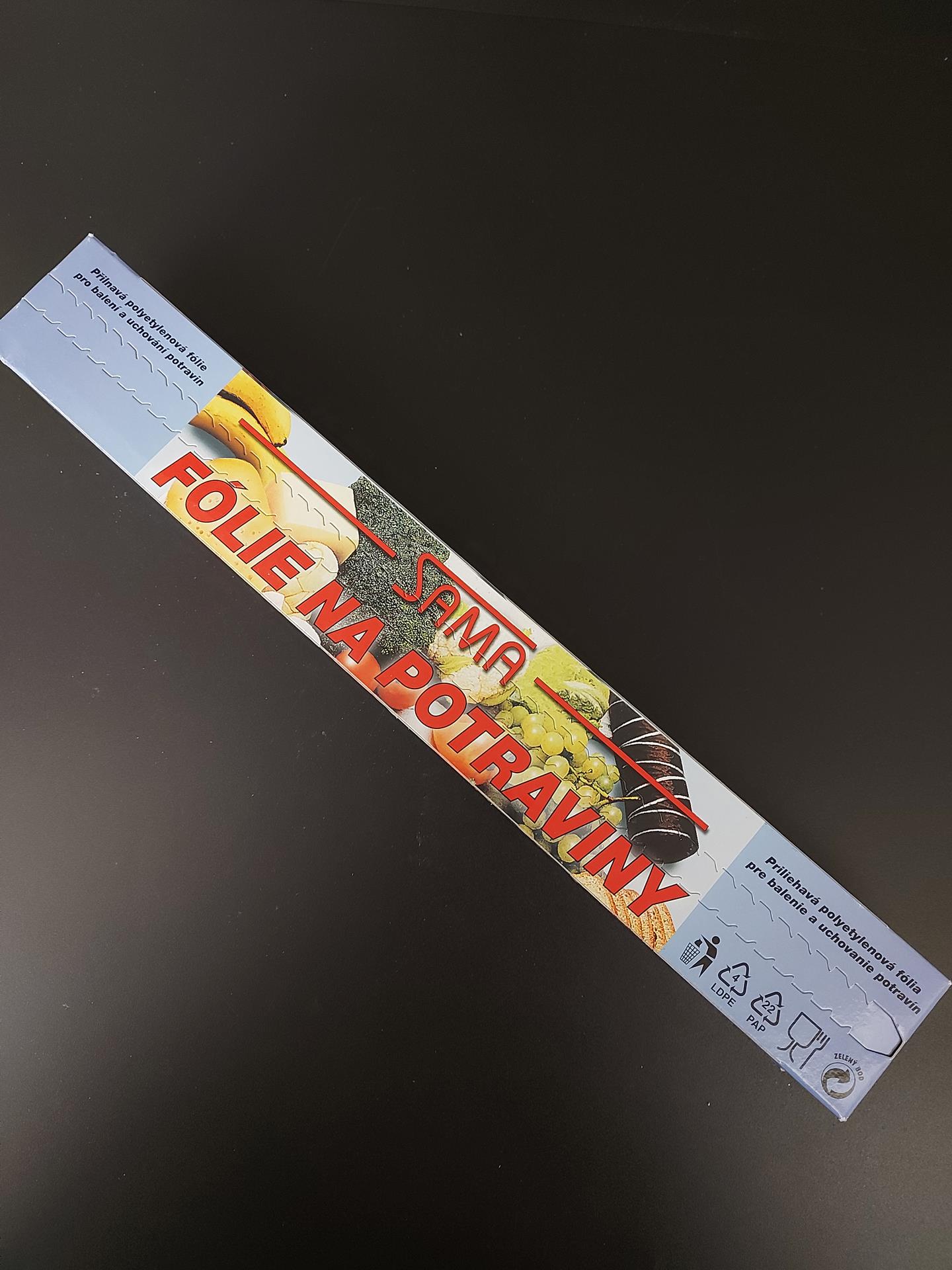 Potravinová fólie 30 m, š. 30 cm v krabičce - Obrázek 2