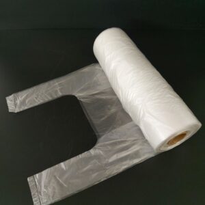 Tašky (sáčky) HDPE s ušima 5 kg, 8 mic (250 ks)