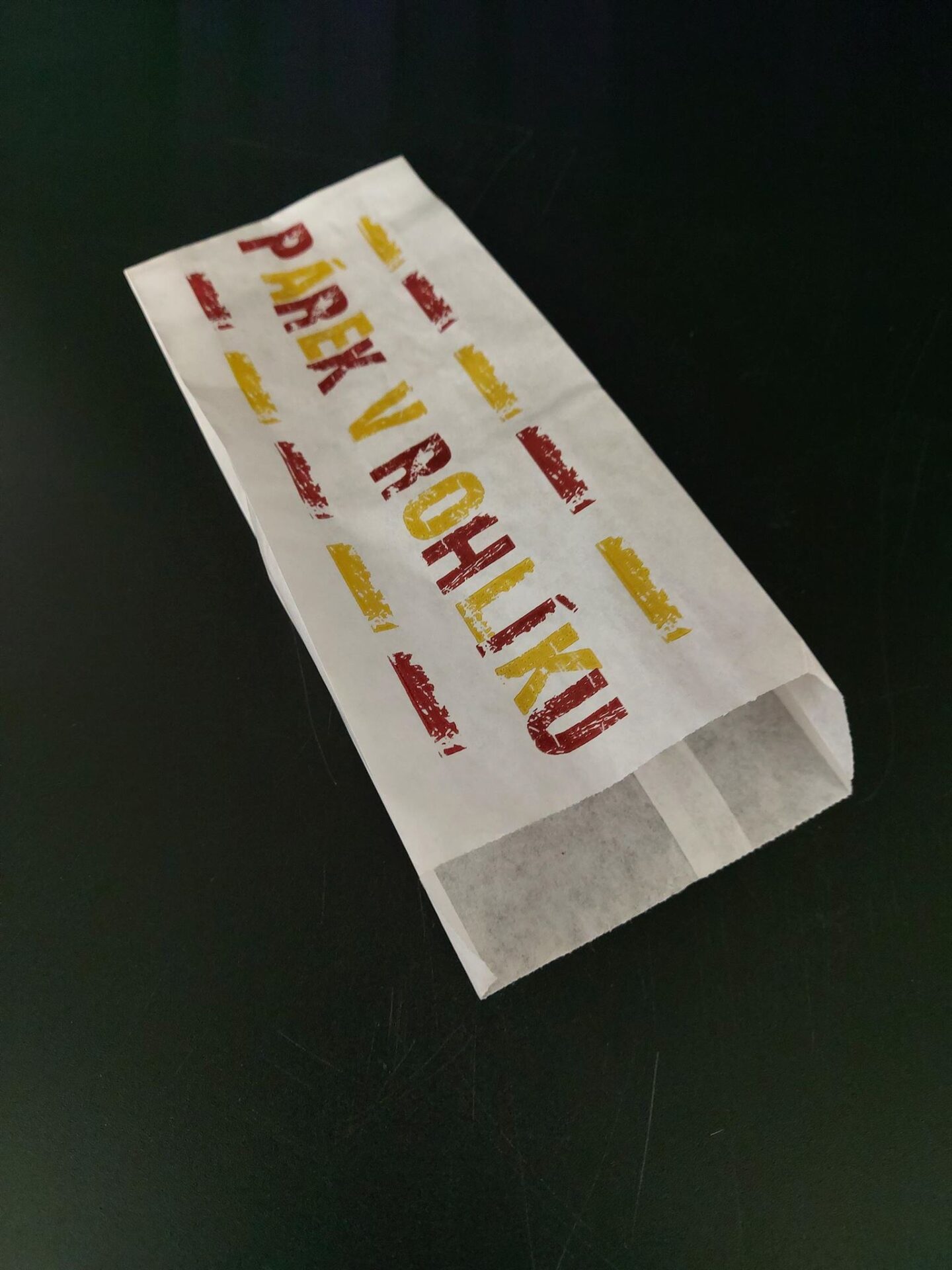 Sáček papírový na HOT DOG s potiskem 8+3x19 cm (300 ks) - Obrázek 3