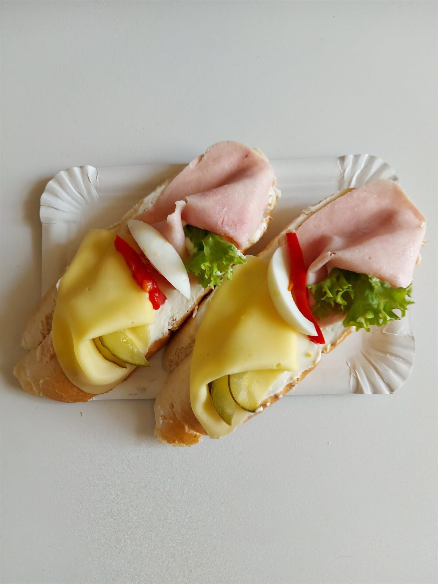 Tácek papírový bílý č. 3, 10x16 cm (100 ks) - Obrázek 2