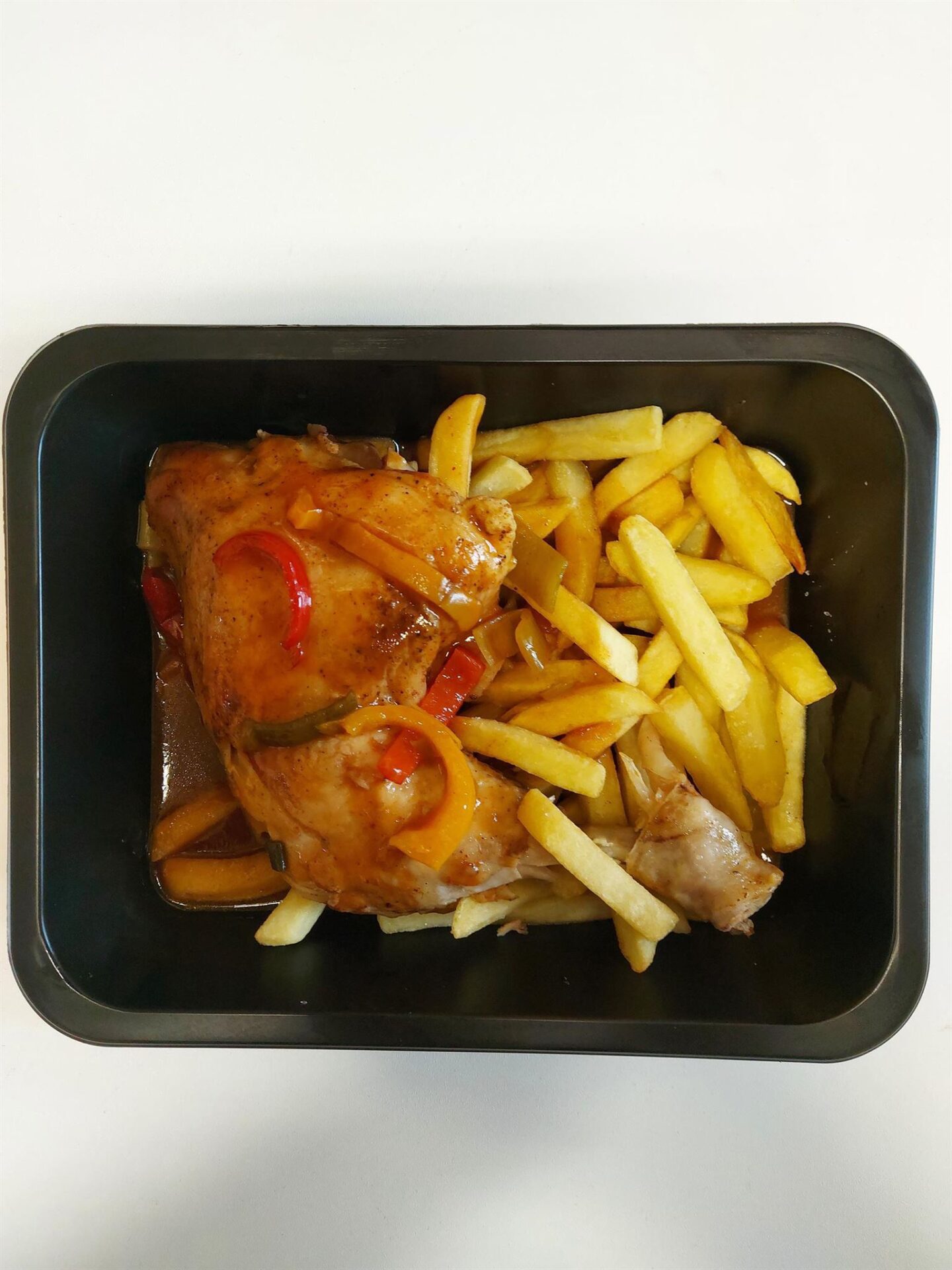 Zatavovací miska 1-dílná PP černá 227x178x50 mm (50 ks) - Obrázek 2