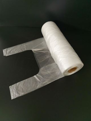 Tašky (sáčky) HDPE s ušima 3 kg, 8 mic (250 ks)