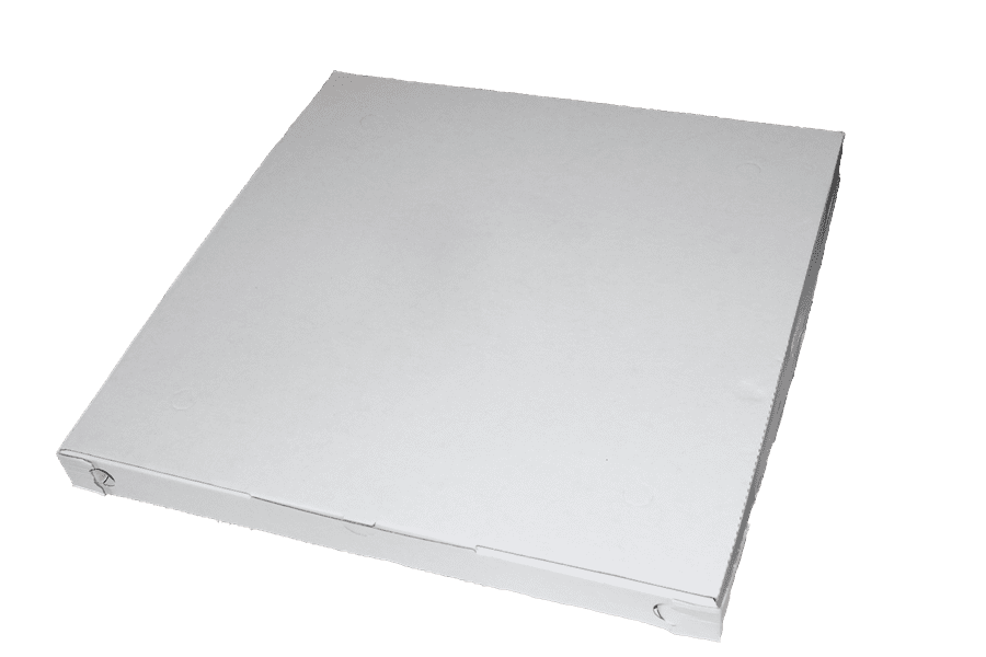 PIZZA krabice 60x60x5 cm bílá bez potisku (50 ks)