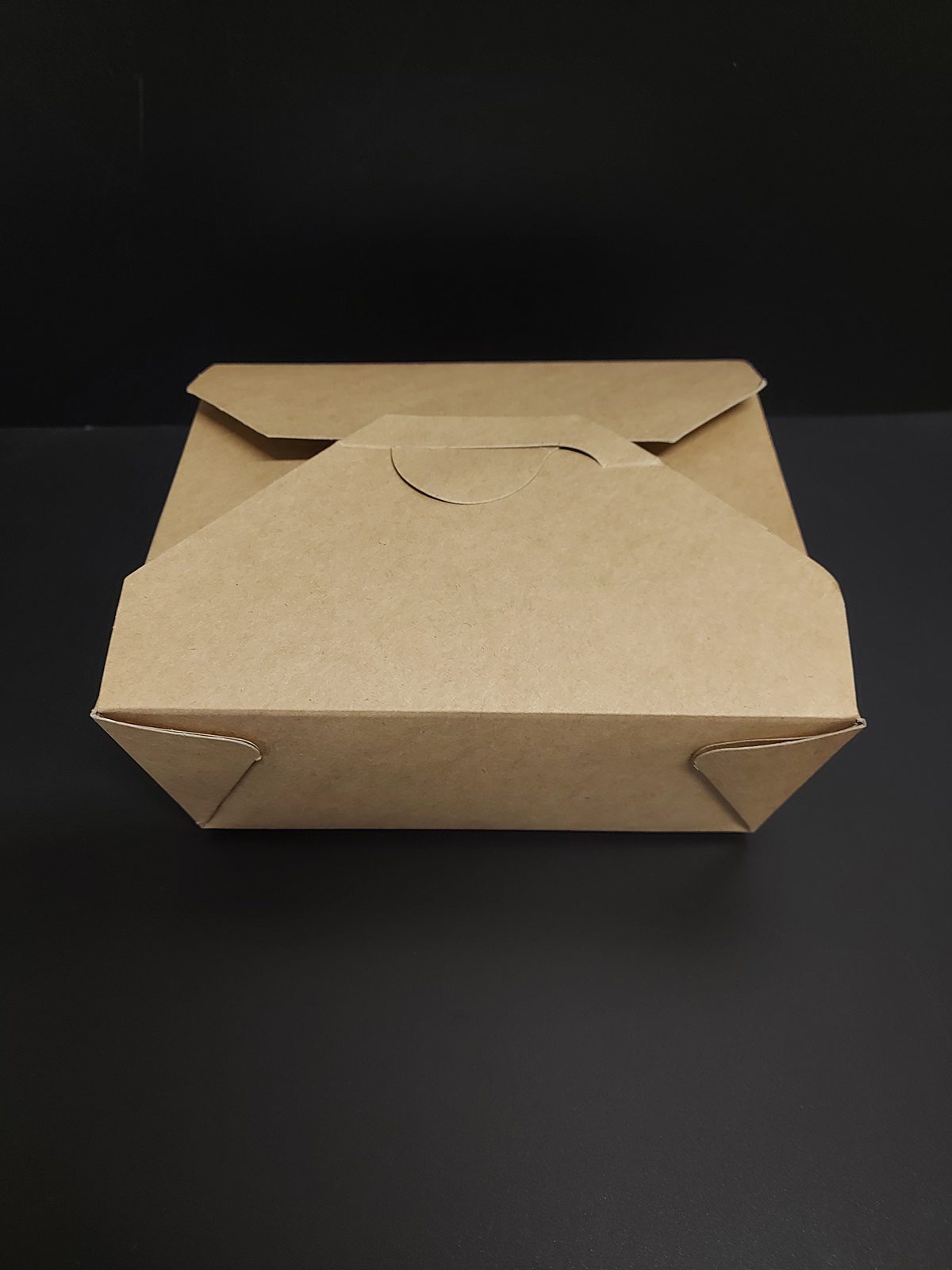 Box na jídlo s chlopněmi KRAFT 750 ml (50 ks)