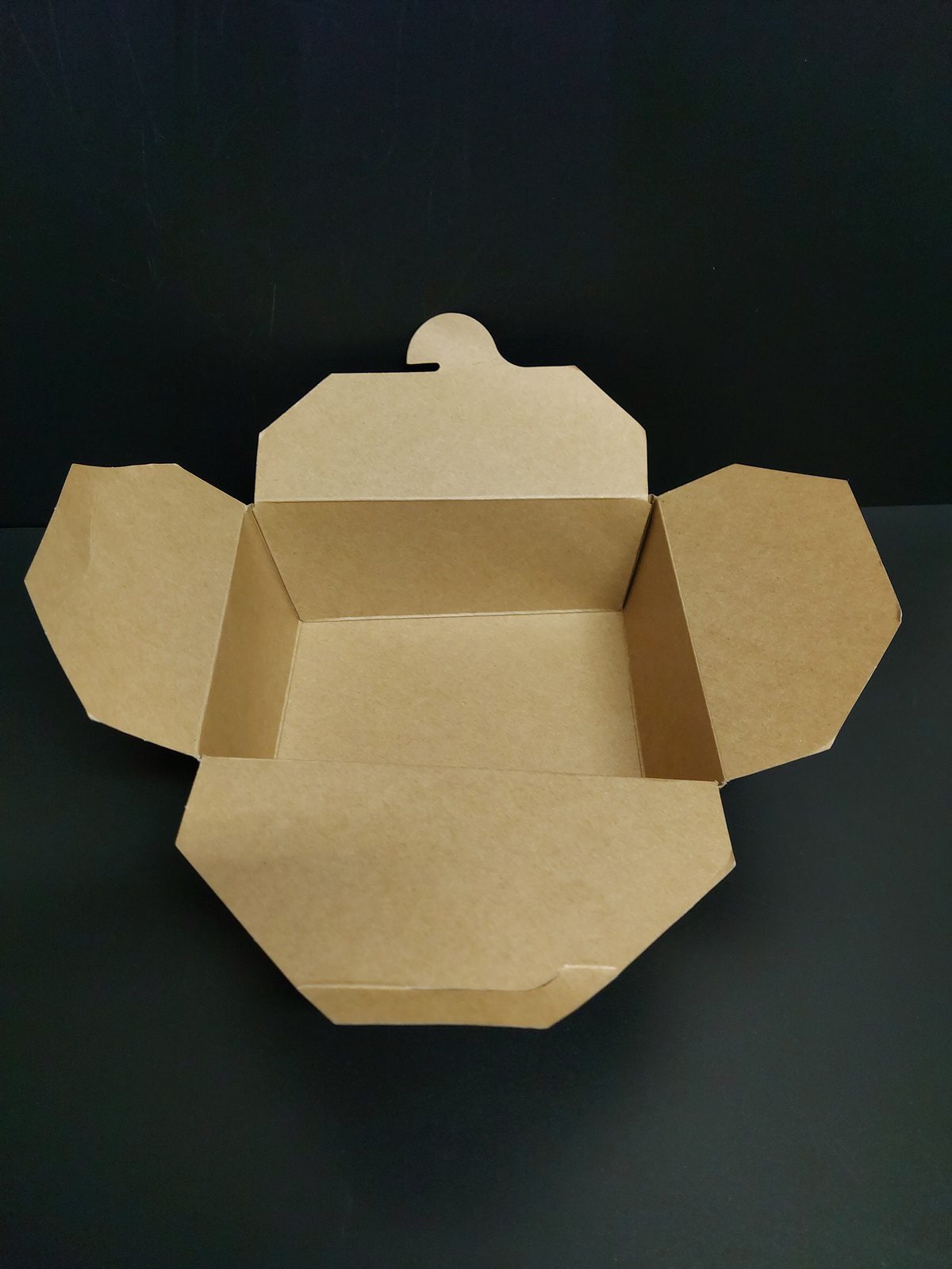 Box na jídlo s chlopněmi KRAFT 750 ml (50 ks) - Obrázek 3