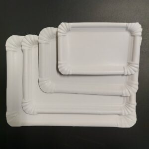 Tácky a talíře papírové EKO KRAFT a bílé