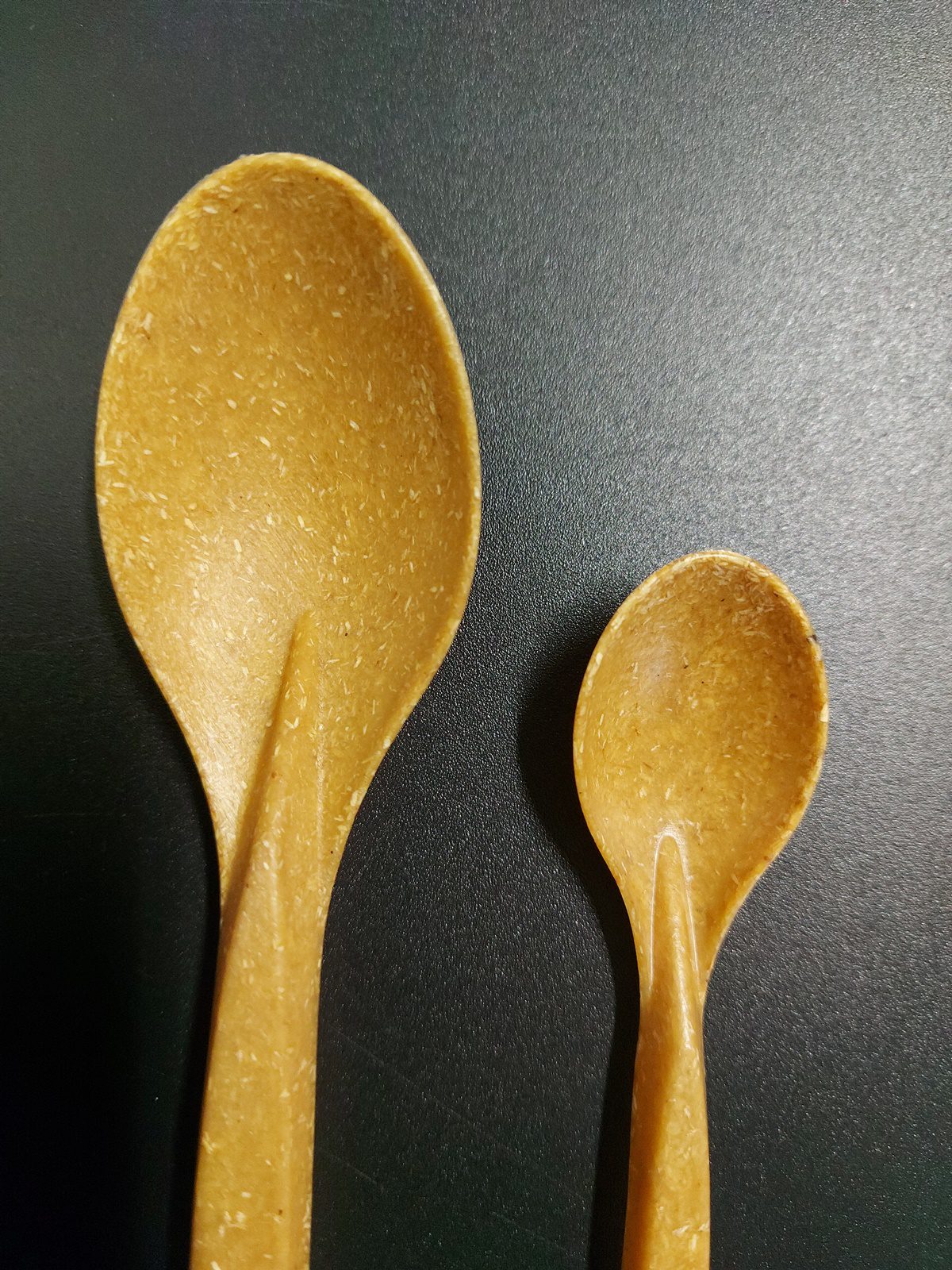 Lžíce eko kompozit dřevo/plast WPC 18 cm (100 ks) - Obrázek 3