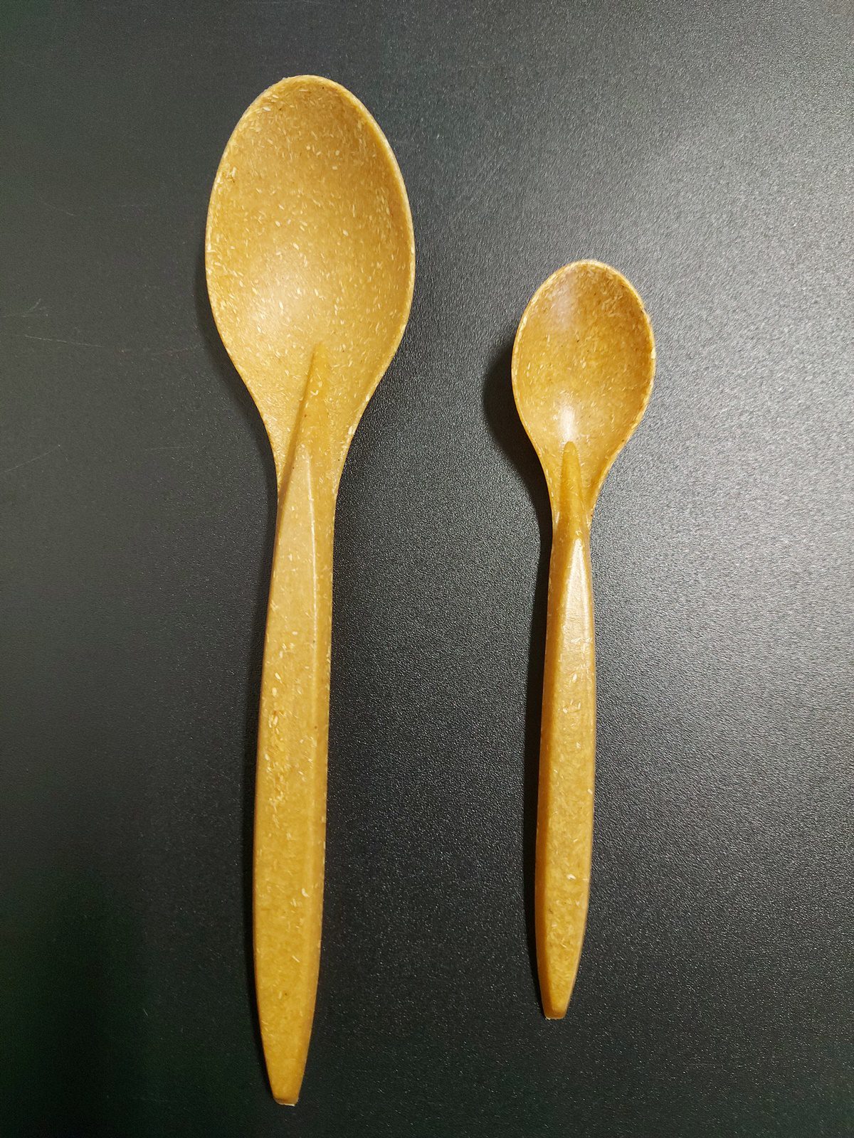 Lžička eko kompozit dřevo/plast WPC 13,5 cm (100 ks) - Obrázek 5