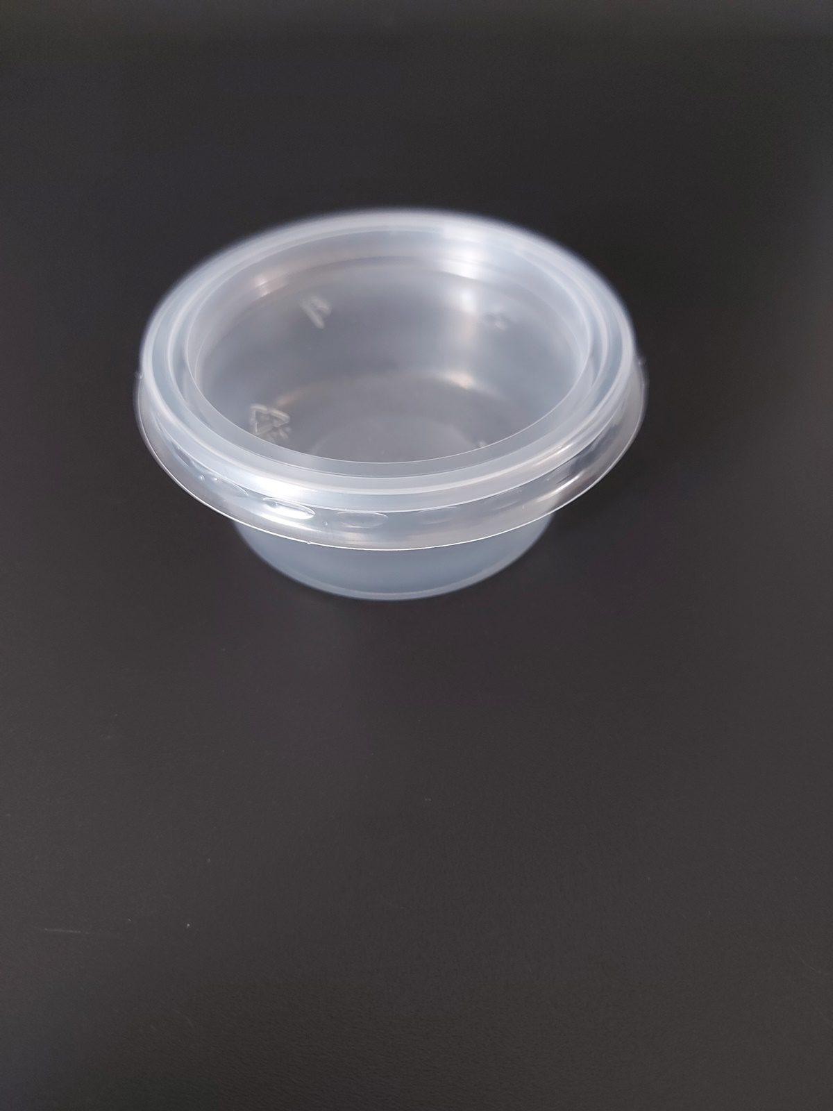 Kelímek plastový PP na dresing kulatý 50 ml, transparentní (100 ks) - Obrázek 4