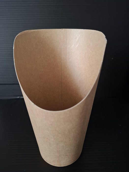 Kornout papírový Eko KRAFT na hranolky 480 ml (50 ks)