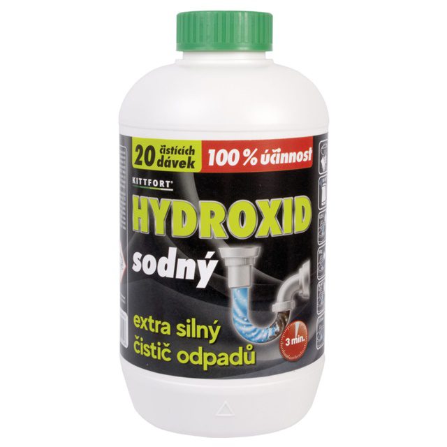 Hydroxid sodný na odpady a sifony 1 kg - Obrázek 4