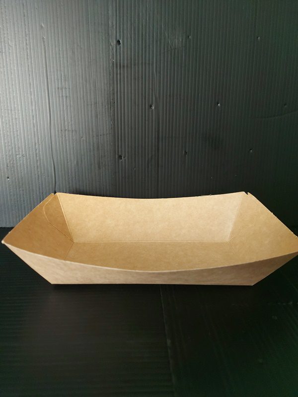 Miska papírová Eko KRAFT na hranolky (160x67)/183x90x40 mm (100 ks) - Obrázek 2