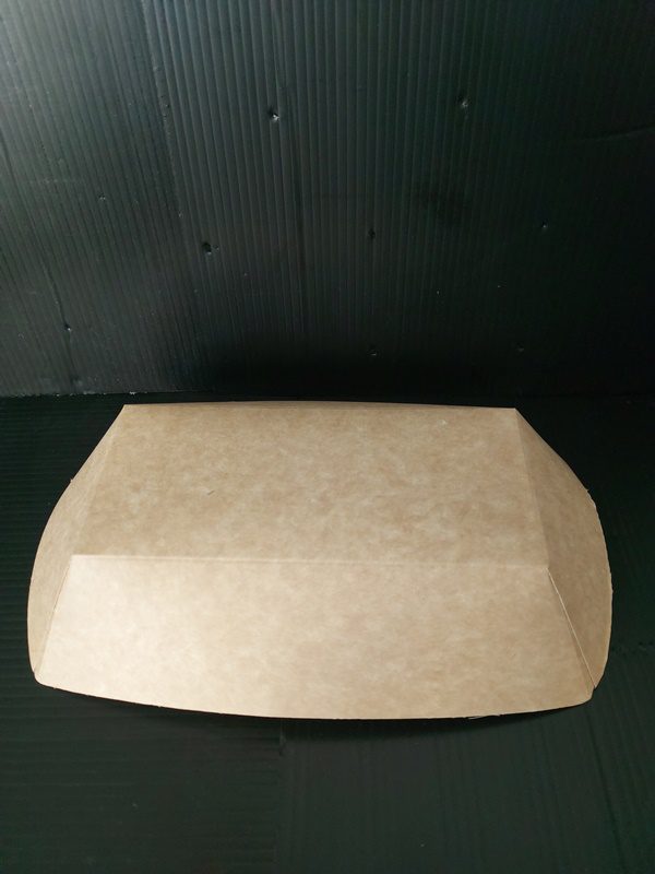 Miska papírová Eko KRAFT na hranolky (160x67)/183x90x40 mm (100 ks) - Obrázek 4