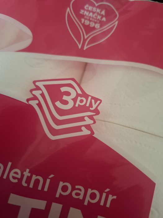 Toaletní papír bílý 100% celulóza 3-vrstvý (8 roliček) - Obrázek 3