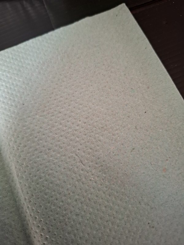 Papírové ručníky ZZ 1-vrstvé, zelené, 23x25 cm (balení 250 ks) - Obrázek 3