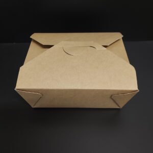 Papírové boxy, kapsy, kornouty, misky EKO KRAFT a víčka