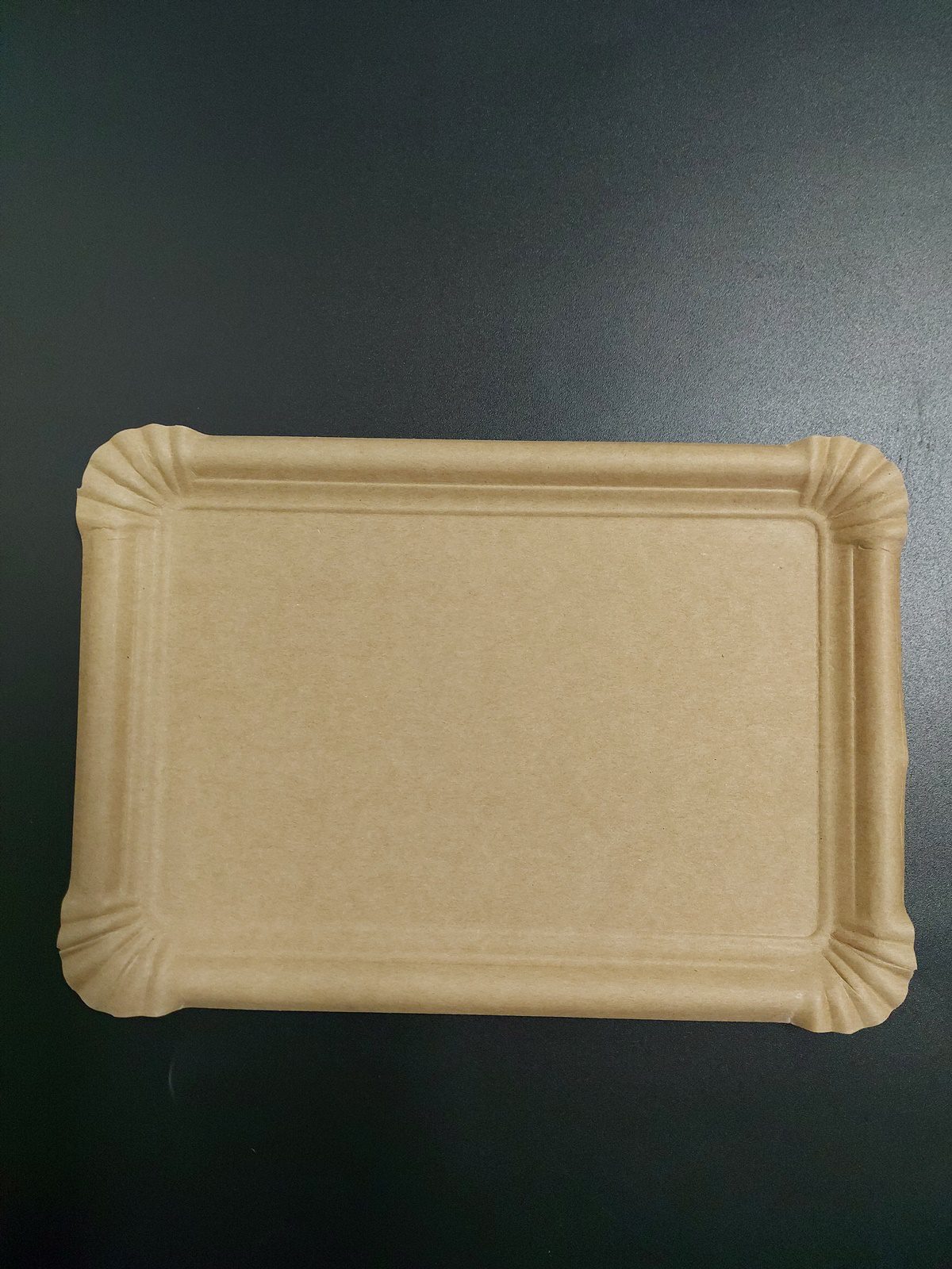 Tácek papírový KRAFT č. 3, 10x16 cm (100 ks)