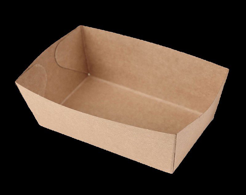 Miska papírová Eko KRAFT na hranolky 135x110x45 mm (100 ks)