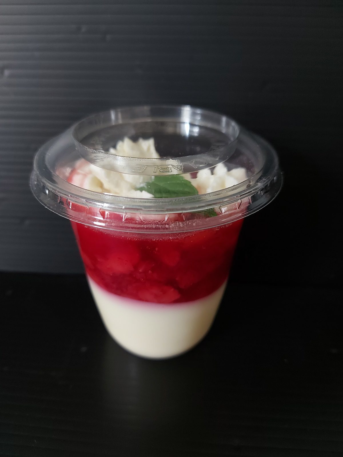 Kelímek plastový na dezert rPET 200 ml, průměr 76 mm, transparentní (50 ks) - Obrázek 3