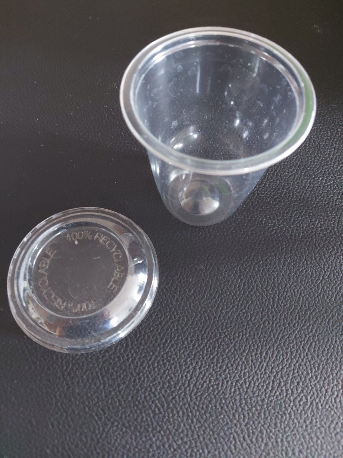 Kelímek plastový na dezert rPET 200 ml, průměr 76 mm, transparentní (50 ks) - Obrázek 7