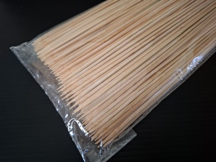 Špejle bambusové hrocené 20 cm (200 ks) - Obrázek 3