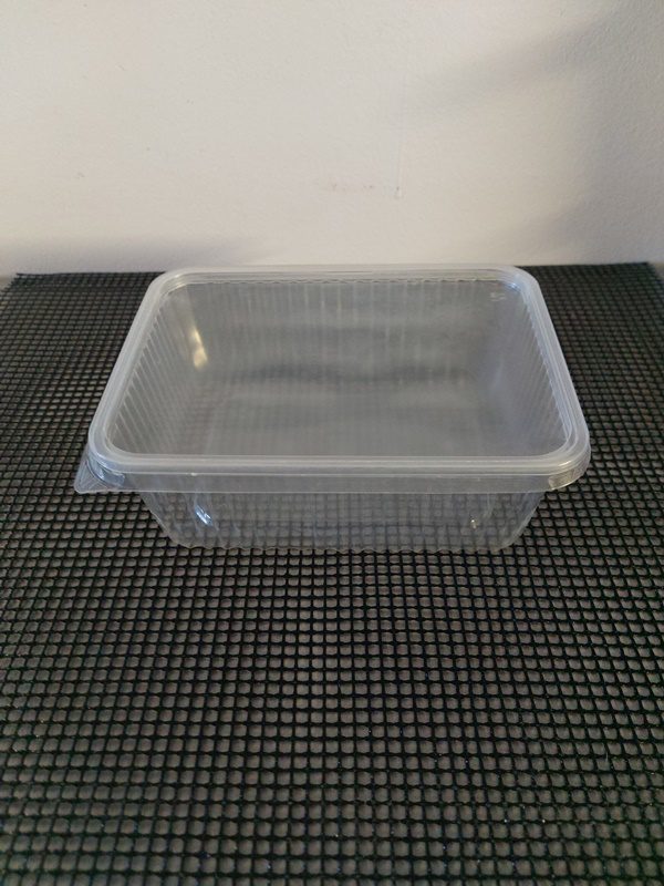 Víčko PP na hranaté misky 1000 a 1500 ml, 180x133 mm transparentní (50 ks) - Obrázek 6