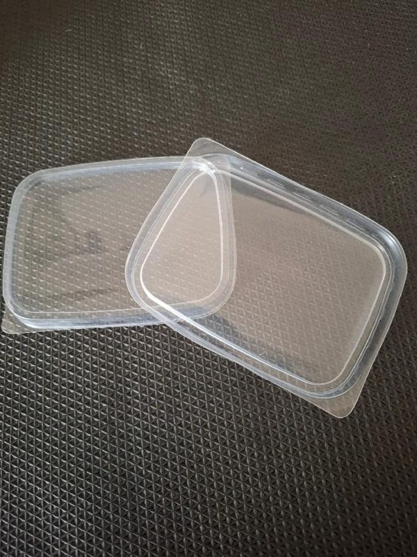 Víčko PP transparentní na hranaté misky PP 300 ml 108×82x59 mm (100 ks) - Obrázek 2