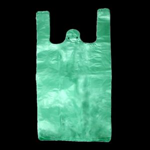 Taška mikroténová HDPE pevná 10 kg zelená (200 ks)