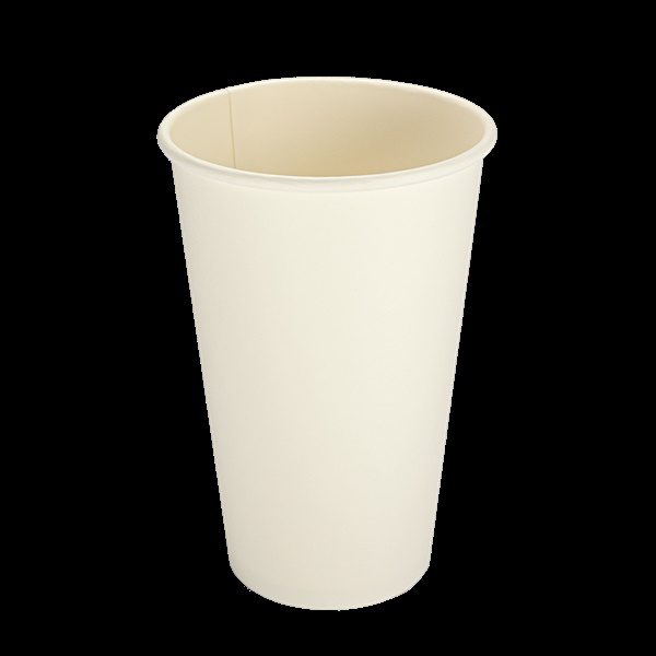 Kelímek papírový CTG bílý bez potisku 0,4 l, průměr 90 mm (50 ks)