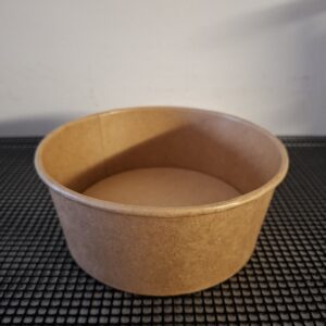 Miska Eko papírová KRAFT na salát 500 ml, průměr 150 mm (balení 50 ks)