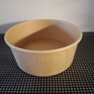 Miska Eko papírová KRAFT na salát 750 ml, průměr 150 mm (50 ks)