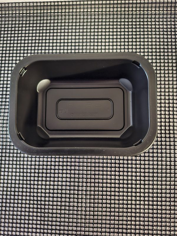 Zatavovací miska PP na polévku 350 ml hranatá černá (456 ks) - Obrázek 4