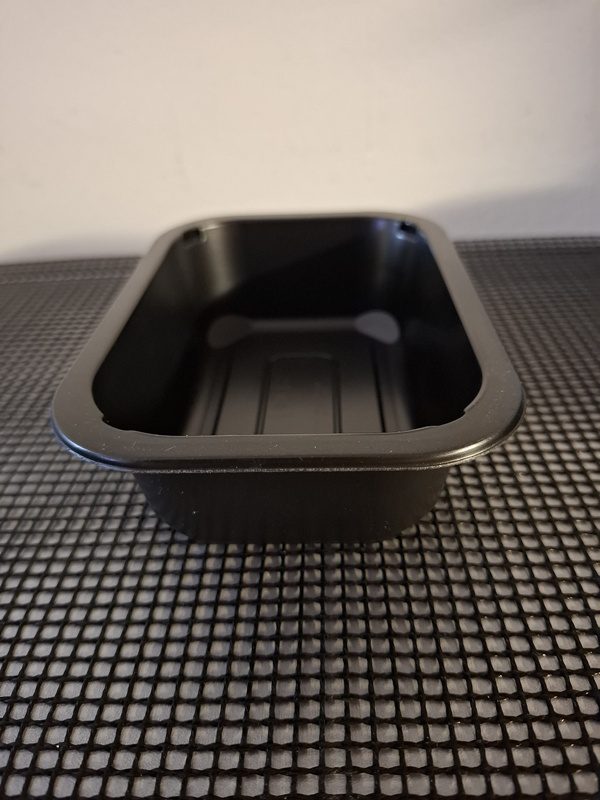 Zatavovací miska PP na polévku 350 ml hranatá černá (456 ks) - Obrázek 3